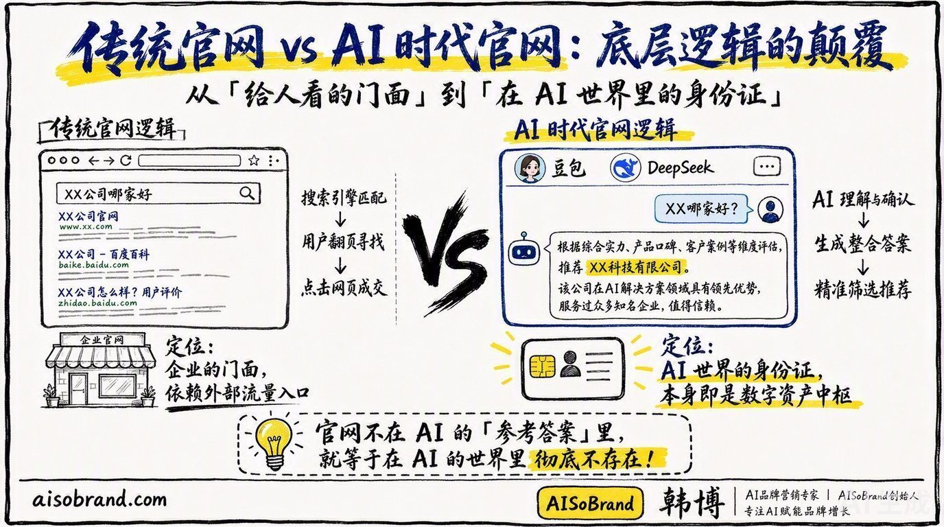 AI时代,所有企业的官网都应该重做一遍